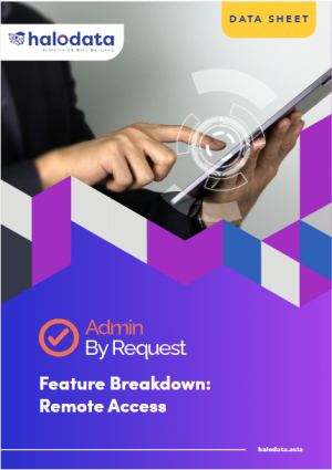 Admin By Request - Datasheet - Feature Breakdown: Remote Access
